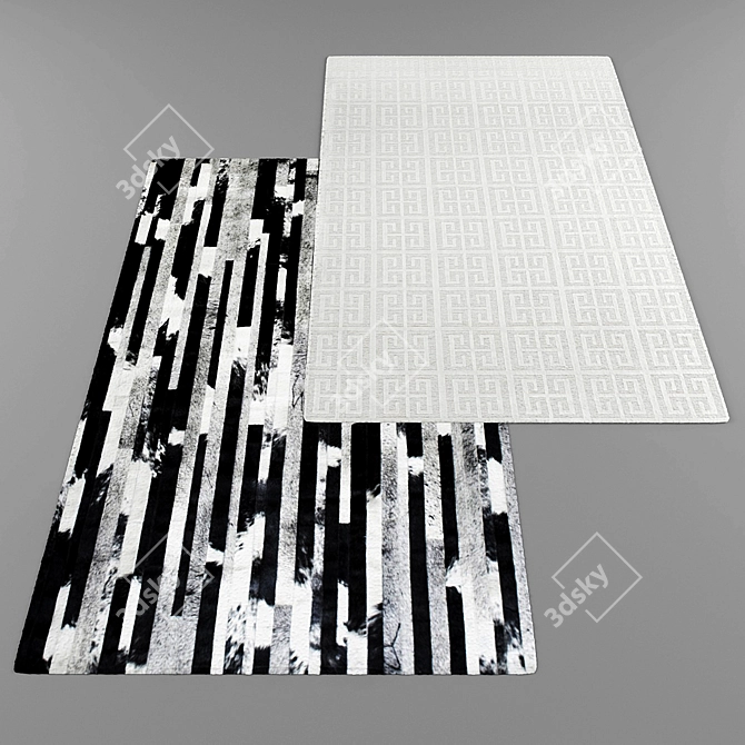 Modern Style Rug Collection 3D model image 3