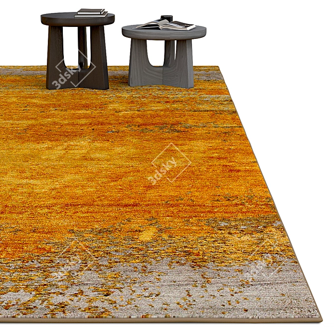Elegant Archive Premium Carpet 3D model image 2