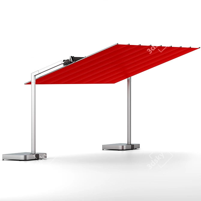 Flexy Sunshade: Luxury Home Canopy 3D model image 1