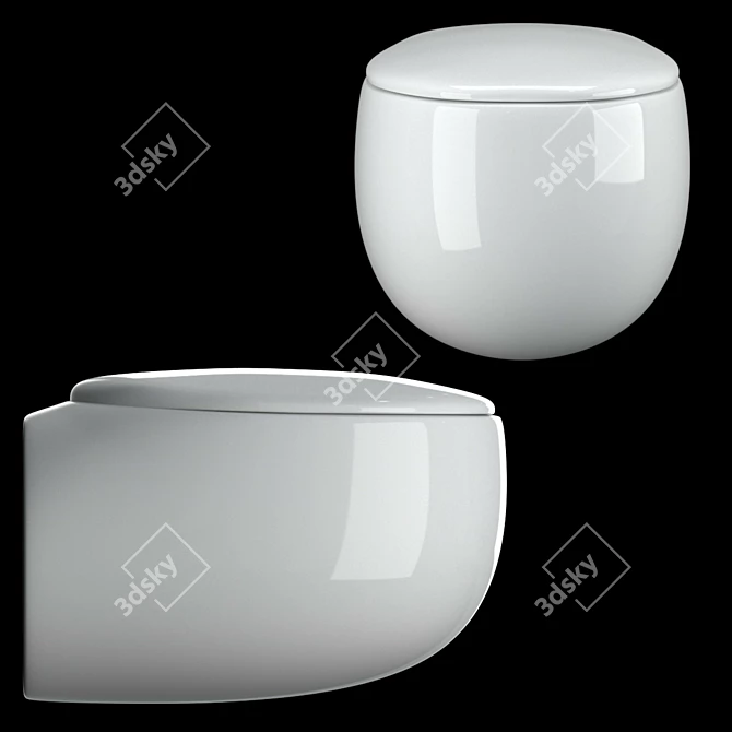 RAK Ceramics Illusion Toilet 3D model image 1