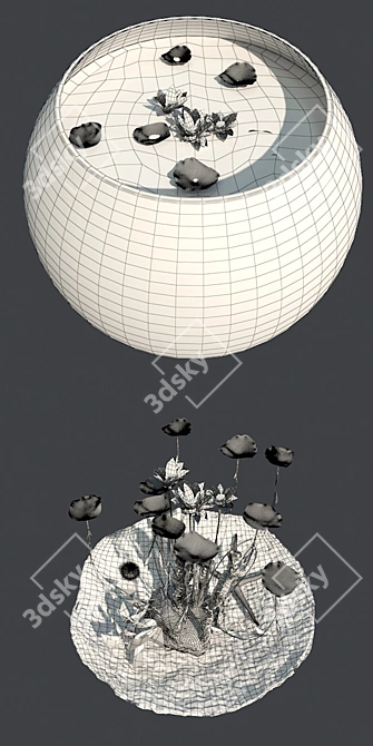 Optimized Aquarium with 4K Textures 3D model image 4
