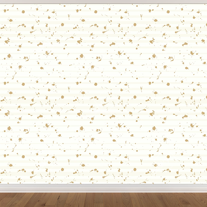 Seamless Wallpaper Set - 3 Colors 3D model image 2