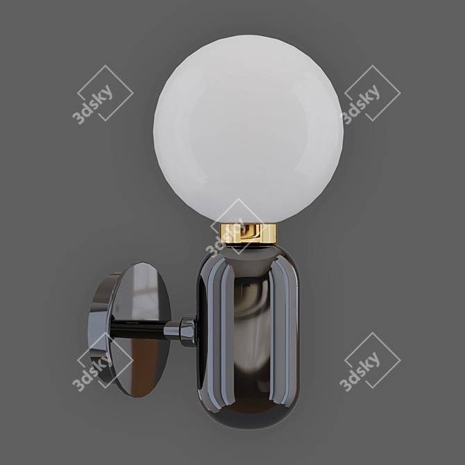 Aballs Wall Lamp: Elegant Illumination for Your Walls 3D model image 3