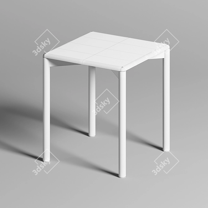 Modern HPA Stool Design 3D model image 2