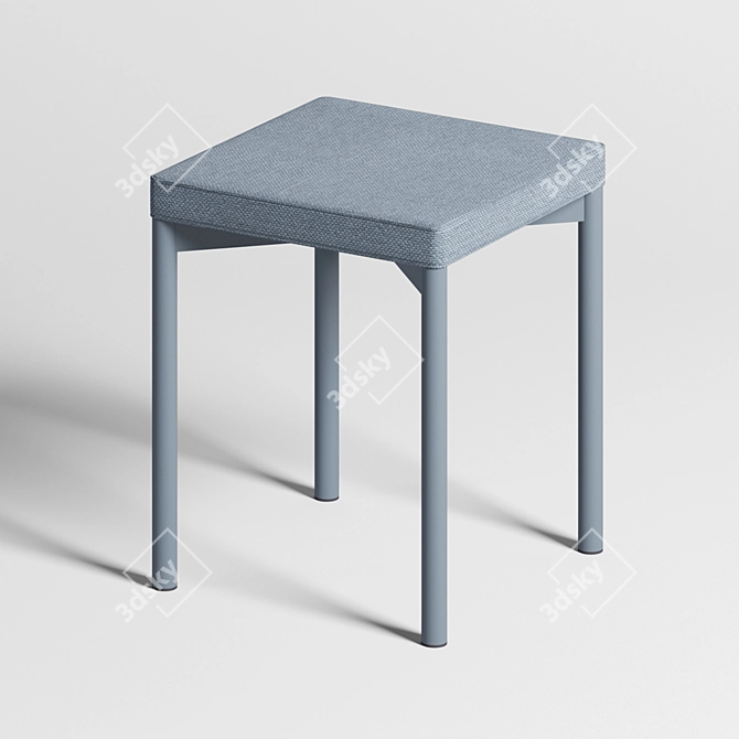 Modern HPA Stool Design 3D model image 3