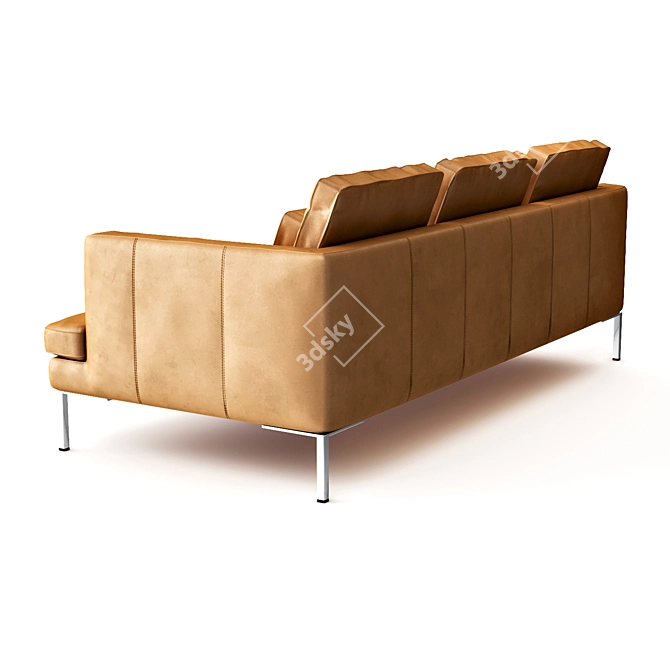 BoConcept ISTRA-2 Sofa: Luxurious Comfort in a Stylish Design 3D model image 3