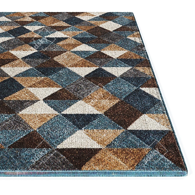 Elegant Interior Rugs 3D model image 2