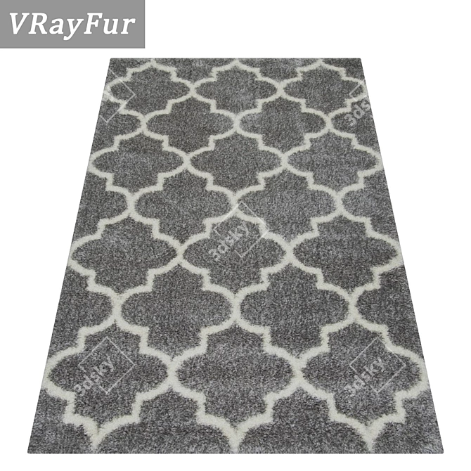 High Quality Carpets Set 1670 3D model image 2