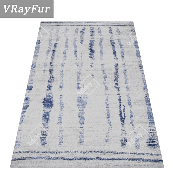 Luxury Carpet Set: High-Quality Textures & Multiple Variations 3D model image 2