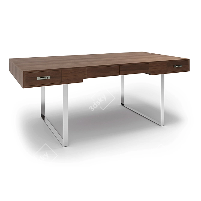 Bert Frank Writing Desk - Modern and Functional 3D model image 1