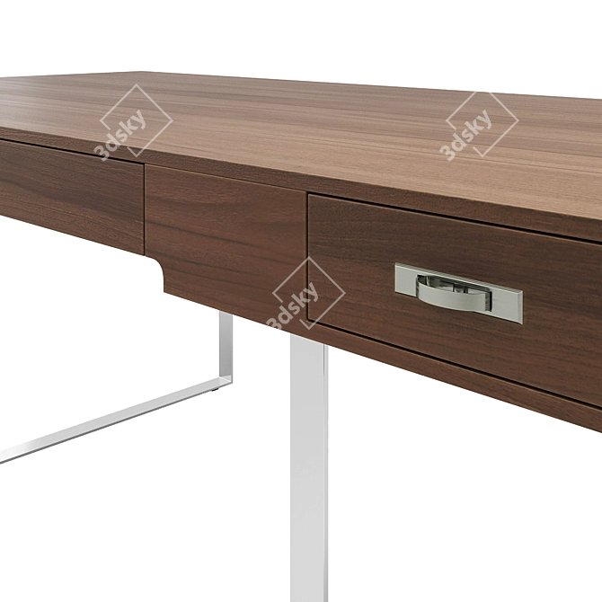 Bert Frank Writing Desk - Modern and Functional 3D model image 2