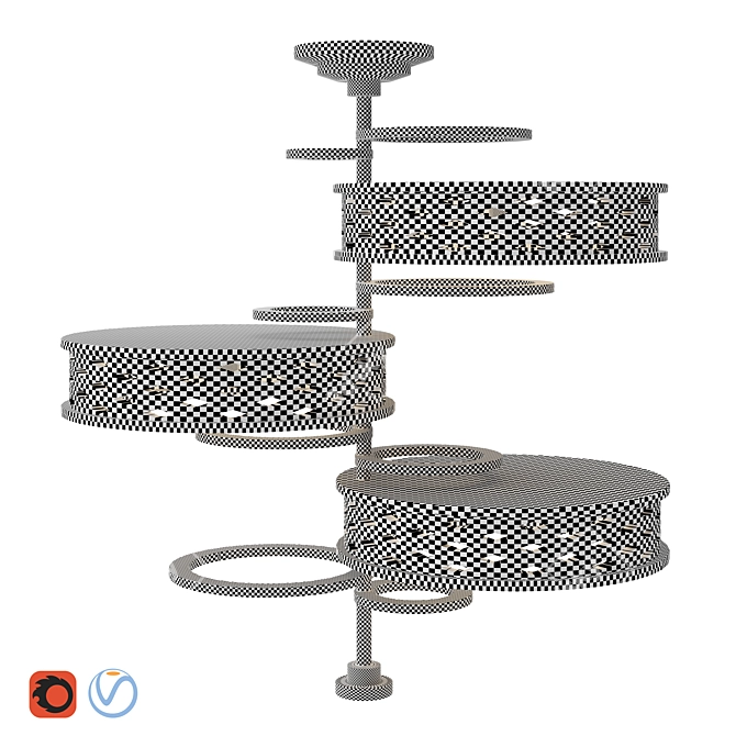 Versatile Light Fixture: 2015 Edition 3D model image 2