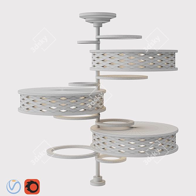 Versatile Light Fixture: 2015 Edition 3D model image 3