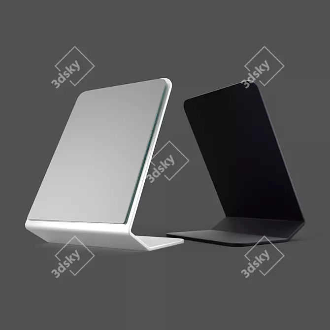 Modern Table Mirror Optic 3D model image 3