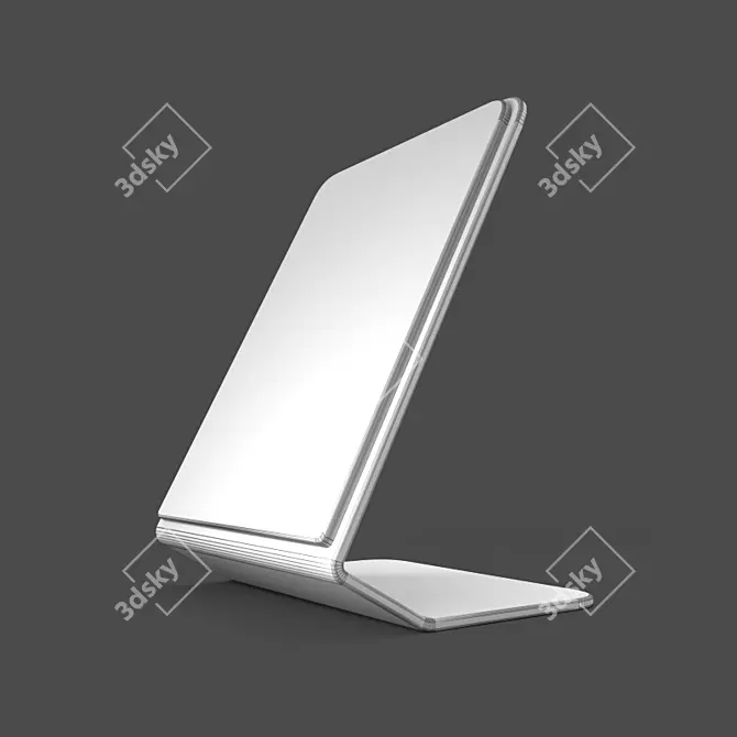 Modern Table Mirror Optic 3D model image 4