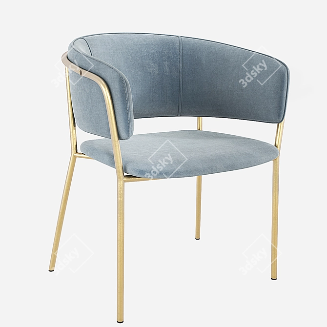 La Forma Konnie Chair: Elegant and Comfortable 3D model image 6