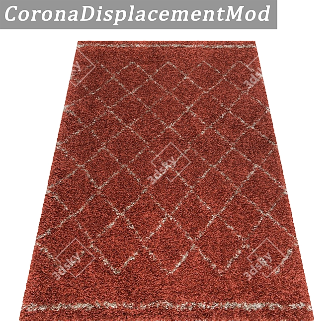 Luxury Carpet Set: High-Quality Textures 3D model image 4