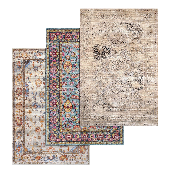 Versatile Carpets Set 1683 3D model image 1