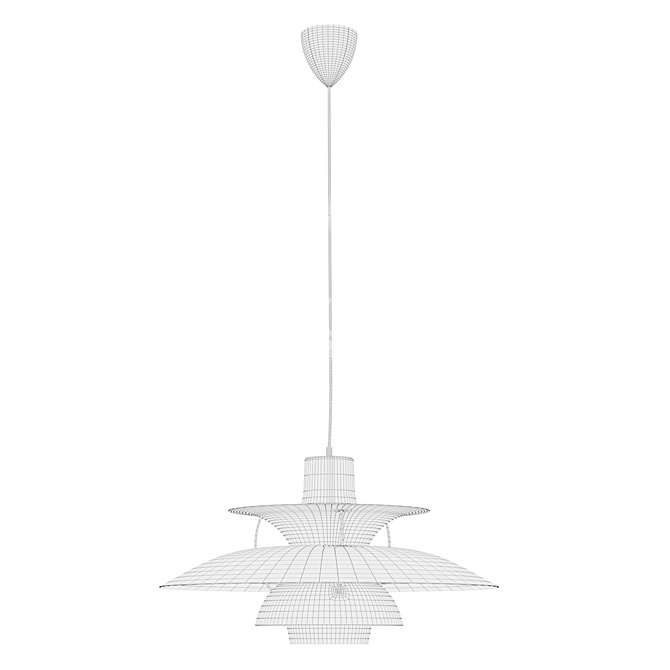 PH 5 Pendant Lamp - Louis Poulsen 3D model image 5