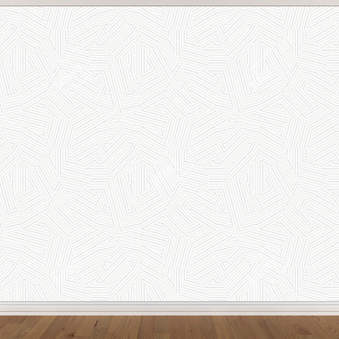 Seamless Wallpaper Set - 3 Colors 3D model image 4