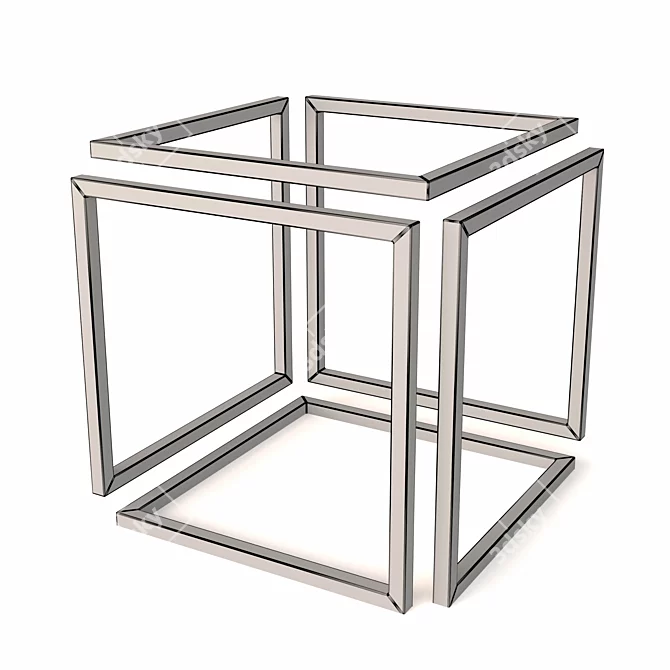 Infinity Coffee Table: Sleek and Modern Design 3D model image 3