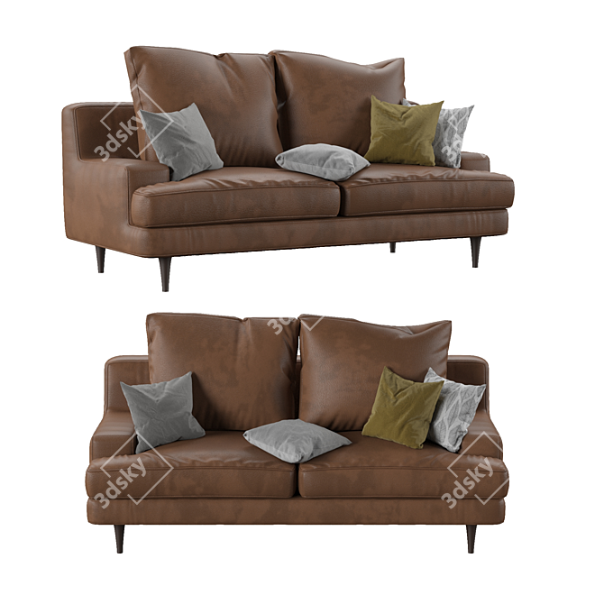 Stylish Sofas2 - Modern Design 3D model image 1