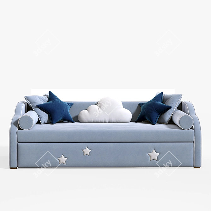 Iriska Kids Cloud Sofa 3D model image 2