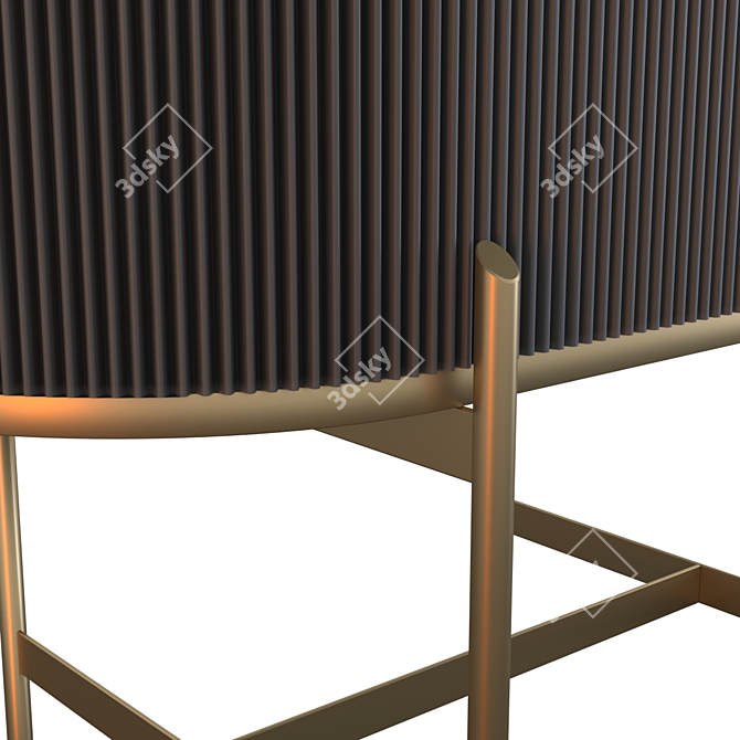 Modern Shake-Design Hege Bar 3D model image 2