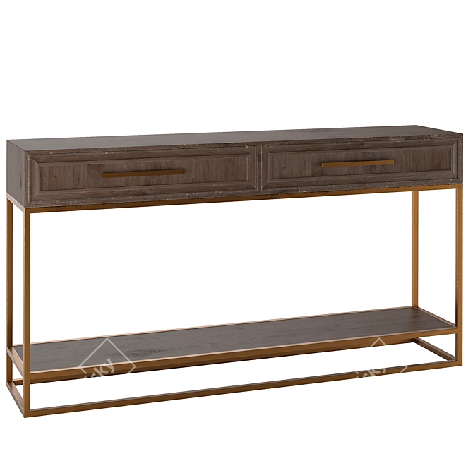 Bullard Console Table: Cosmorelax Elegance 3D model image 5