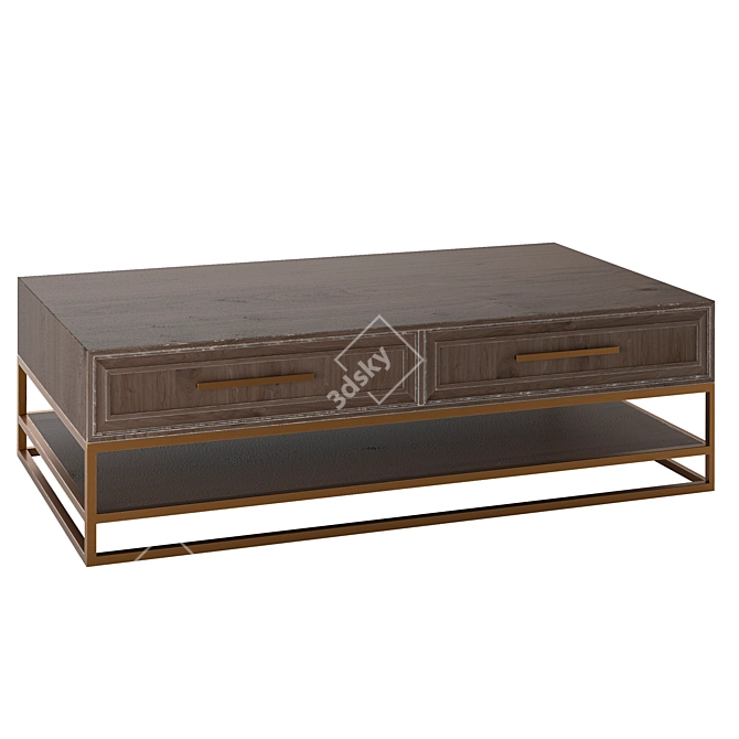 Bullard Console Table: Cosmorelax Elegance 3D model image 8