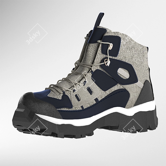 Versatile Corona Shoe Collection 3D model image 1