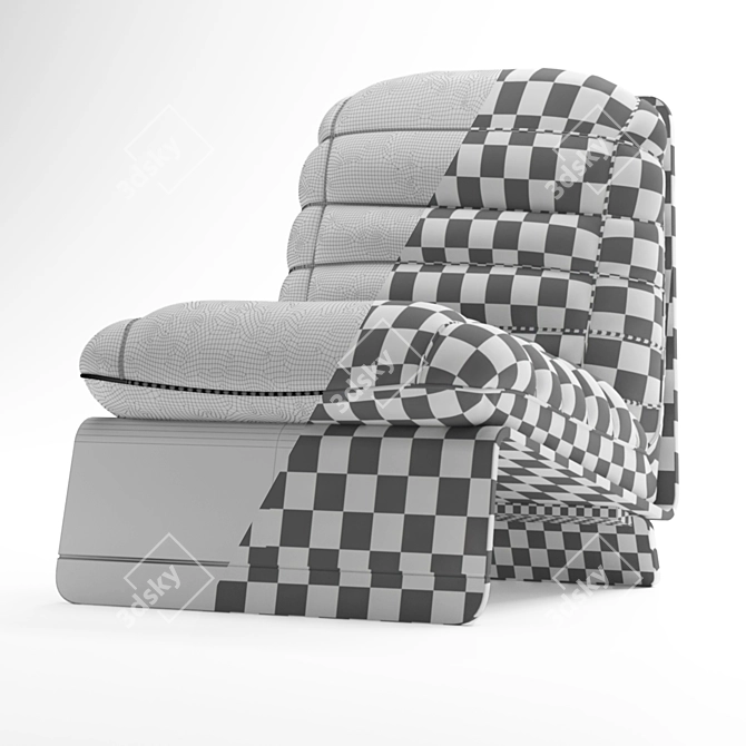 Cozy ChaiR: Luxury Comfort 3D model image 4