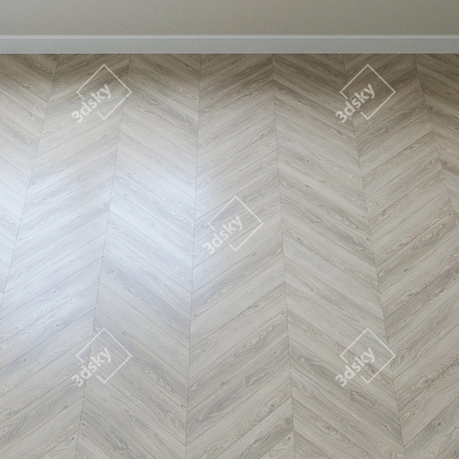 Highland Oak Laminate Flooring 3D model image 4