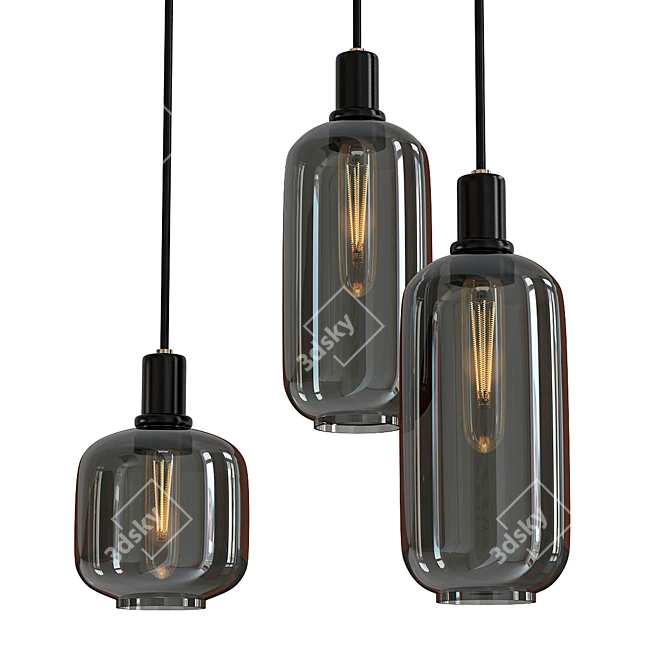 Modern Pendant Lamp - AMP 3D model image 1