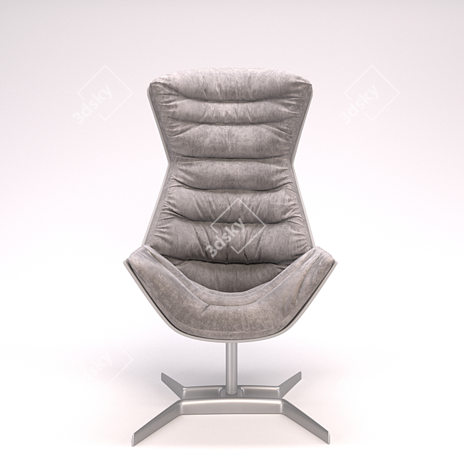 Title: 808 Formstelle Armchair: Timeless Design and Comfort 3D model image 2