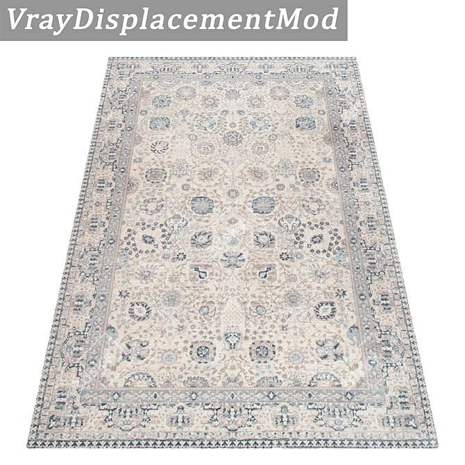 Versatile High-Quality Carpet Set 3D model image 3