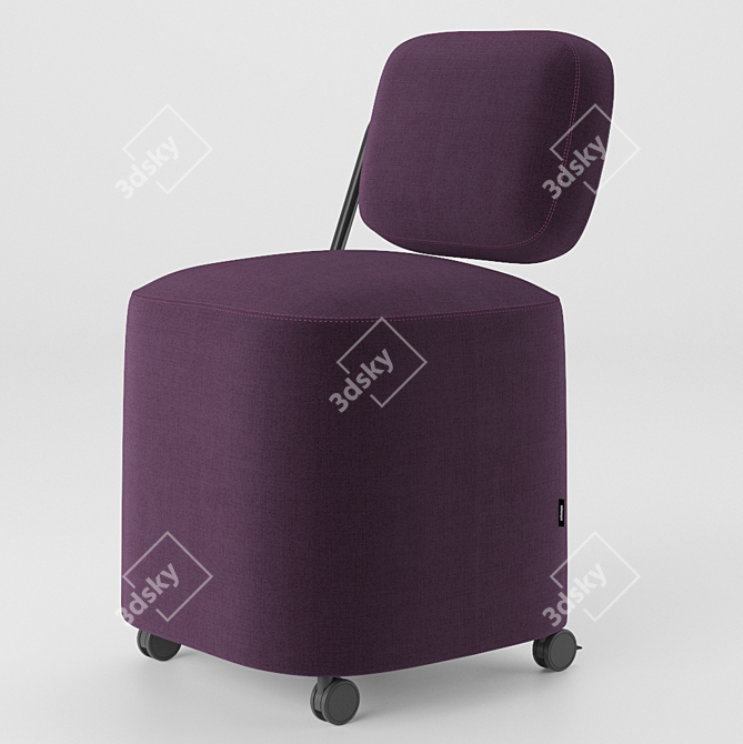 Modern Sit & Work Chair 3D model image 1