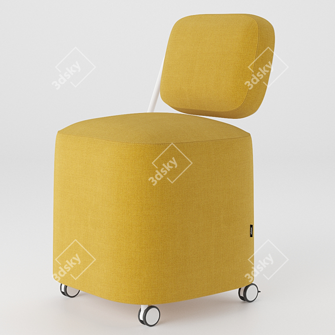 Modern Sit & Work Chair 3D model image 3