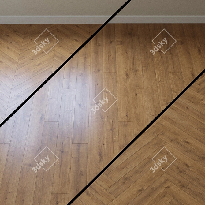 Haro Tritty 90 Oak Savona Laminate 3D model image 1