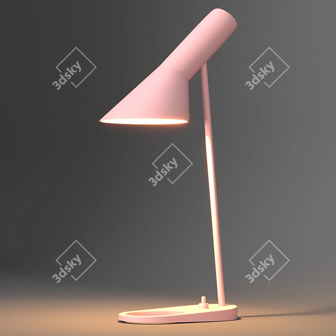 AJ TABLE MINI: Stylish Arne Jacobsen Design 3D model image 3