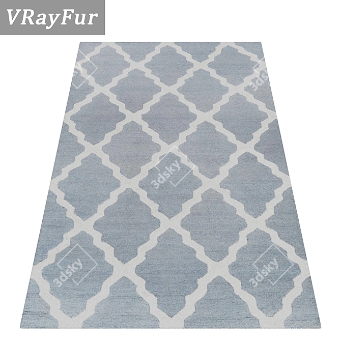 Title: Versatile Texture Carpet Set 3D model image 2