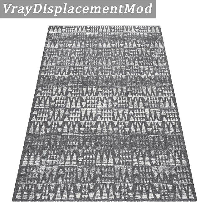 High-Quality Carpet Set 3D model image 3