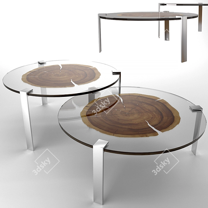 FORESTA | Table By VGnewtrend 3D model image 1