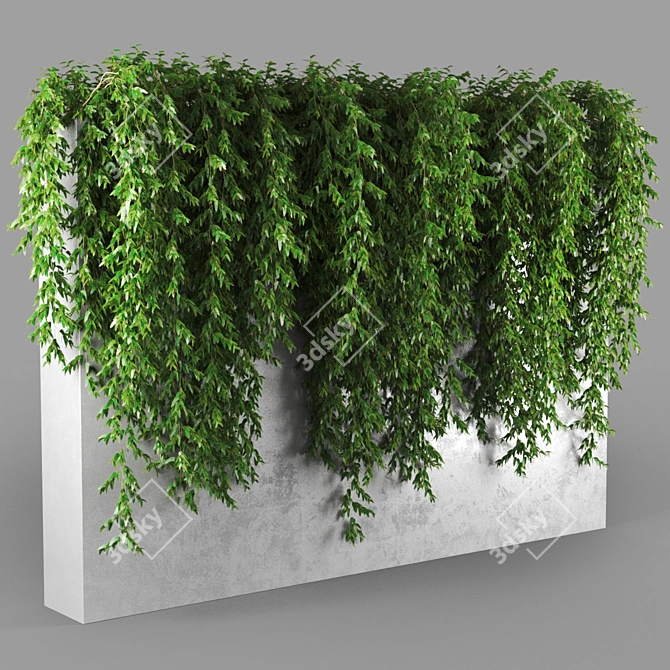 PolyCount 541k 3D Plant 3D model image 1