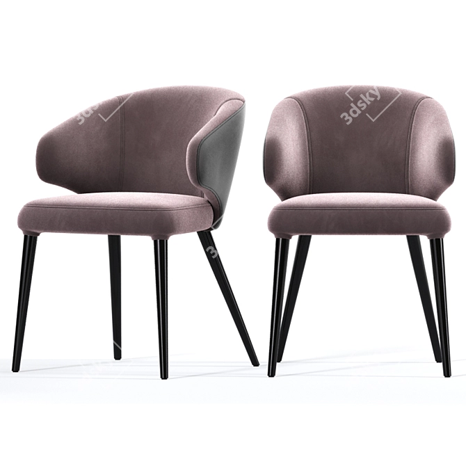 Elevate Your Space with George Oliver's Cia Armchair 3D model image 2