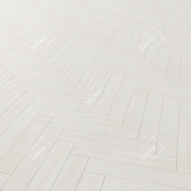 Pergo Natural Ash Flooring - Versatile Designs 3D model image 4