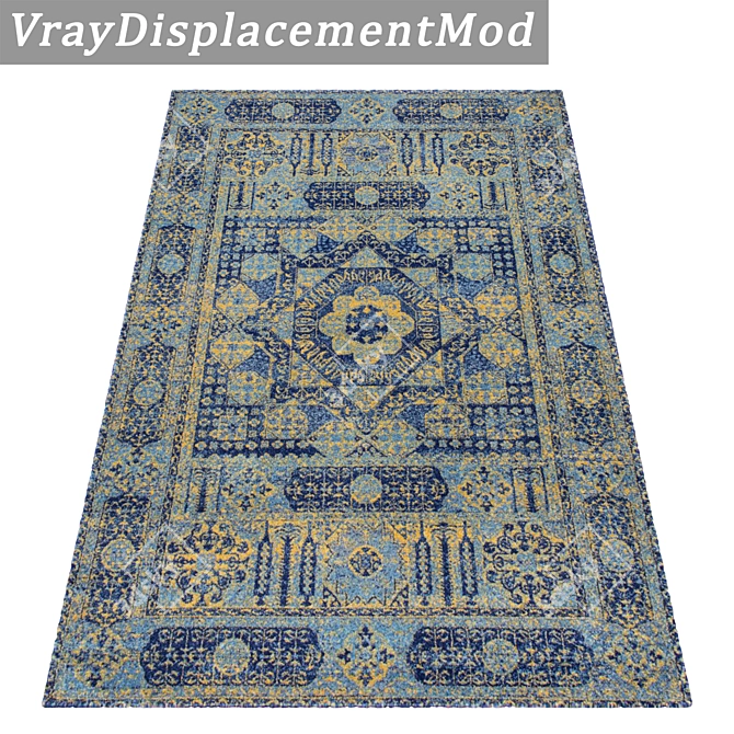 Premium Quality Carpet Set 3D model image 3