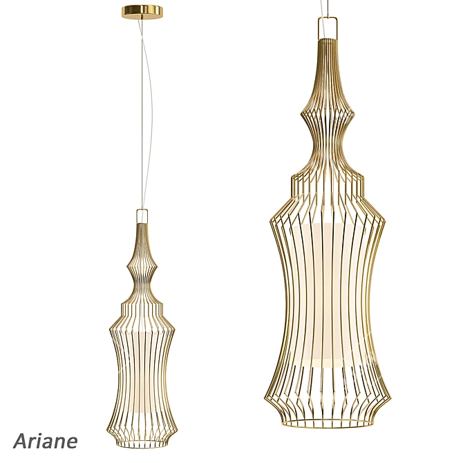 Elegant Chandelier Collection: Set 294 3D model image 3