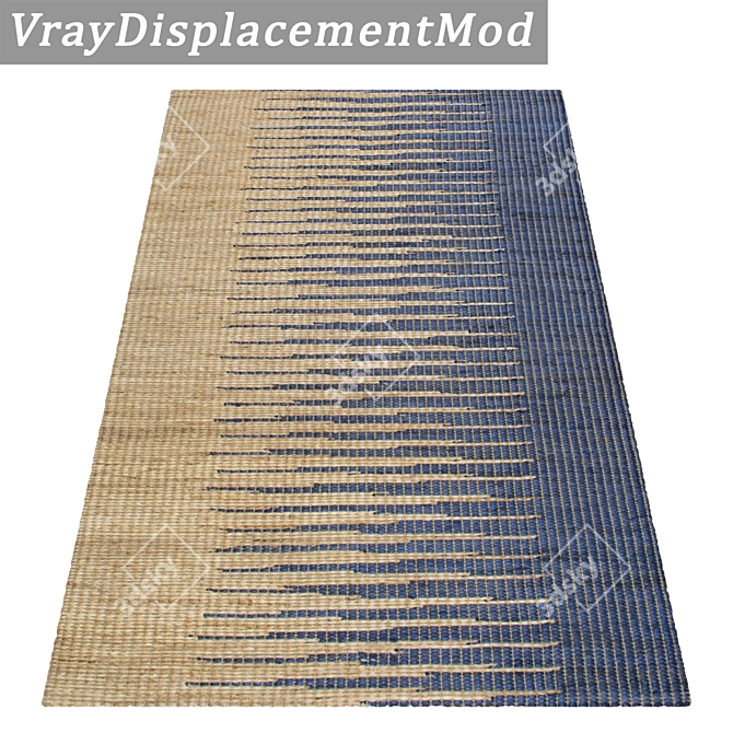Versatile Carpet Set, High-Quality Textures 3D model image 3