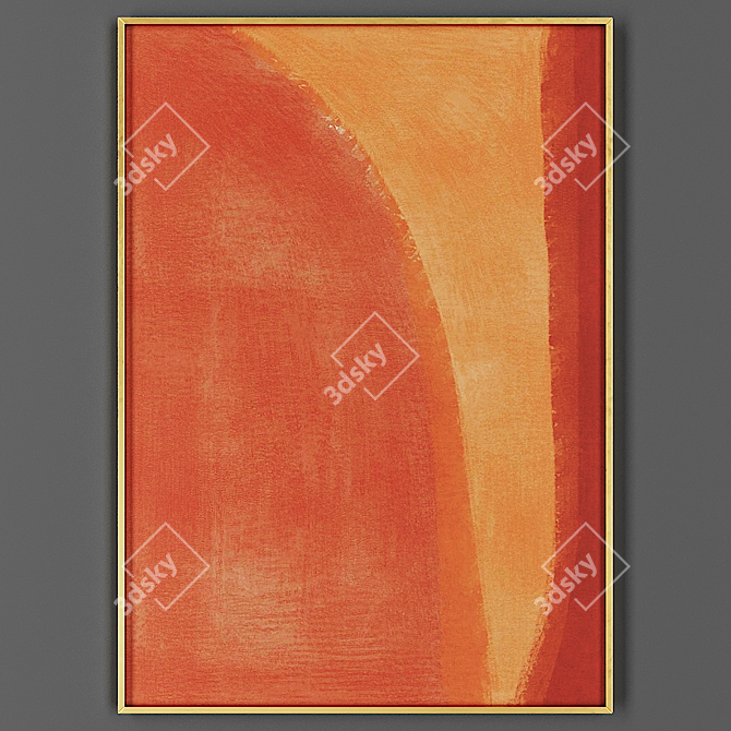 Elegant Photo Frame 00045-55 3D model image 1